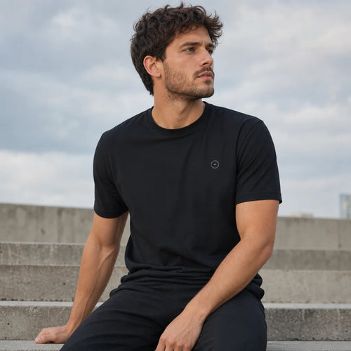 Stamp Eddition Tee - Black