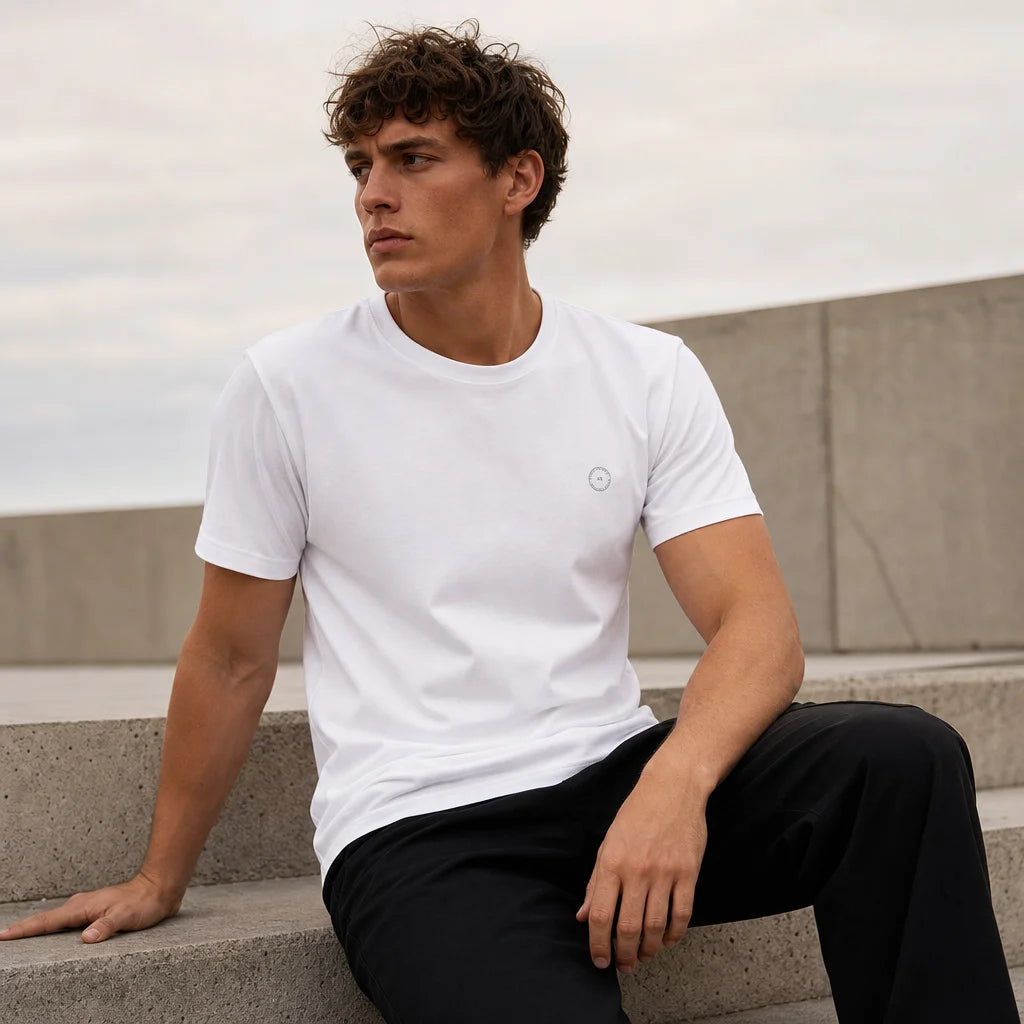 Stamp Eddition Tee - White