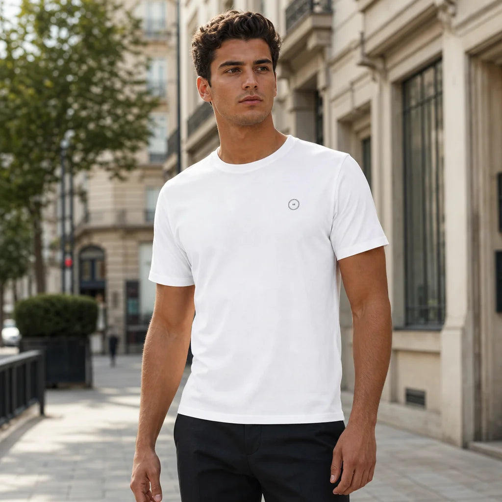 Stamp Eddition Tee - White